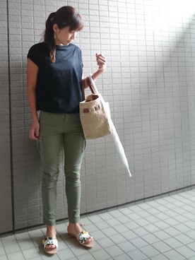 akaneさん（レディース・165cm）の夏コーディネート