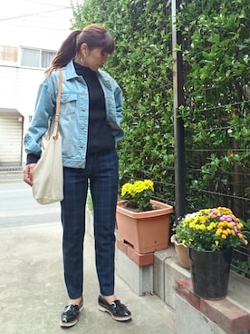 akaneさん（レディース・165cm）の秋コーディネート