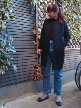 akaneさん（レディース・165cm）の冬コーディネート