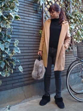 「SHEPHERD」｜akaneさん（レディース・165cm）の冬コーディネート