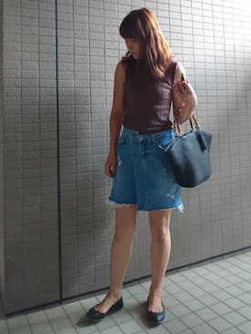 akaneさん（レディース・165cm）の夏コーディネート