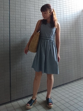 akaneさん（レディース・165cm）の夏コーディネート