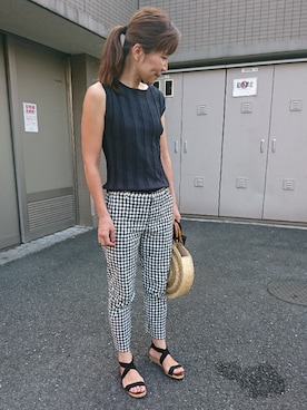 akaneさん（レディース・165cm）の夏コーディネート