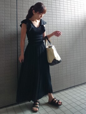 akaneさん（レディース・165cm）の夏コーディネート