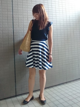 akaneさん（レディース・165cm）の夏コーディネート