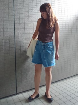 akaneさん（レディース・165cm）の夏コーディネート