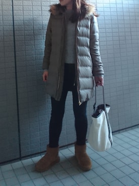 akaneさん（レディース・165cm）の冬コーディネート