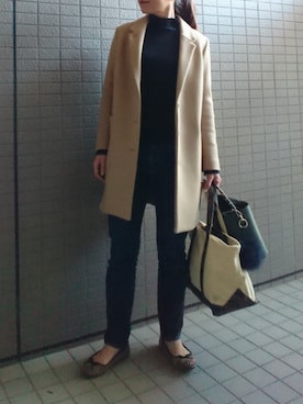 akaneさん（レディース・165cm）の冬コーディネート