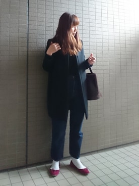 akaneさん（レディース・165cm）の冬コーディネート