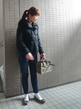 akaneさん（レディース・165cm）の冬コーディネート