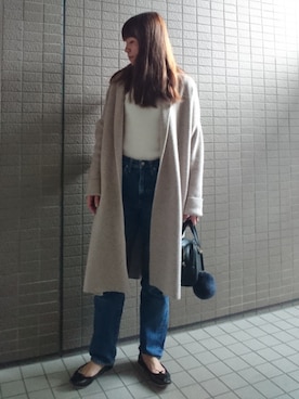 akaneさん（レディース・165cm）の冬コーディネート