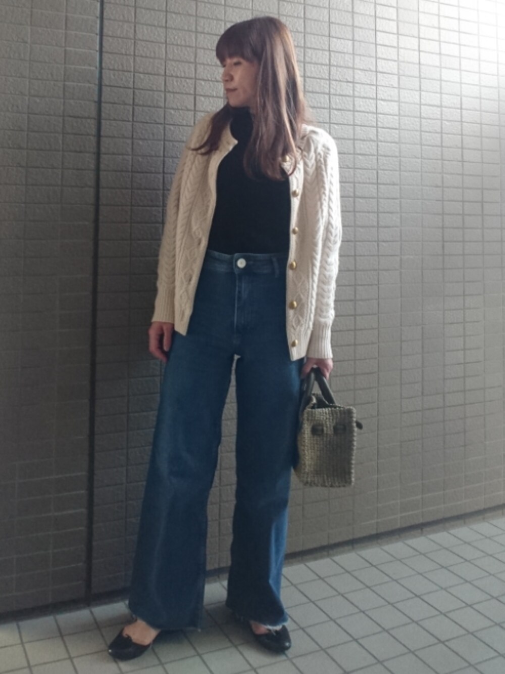 FRAMeWORK（フレームワーク）の「アランBack開きプルオーバー