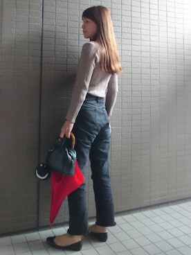 「アイテム（キーホルダー、ブルー系）」を使った、akaneさん（レディース・165cm）の夏コーディネート