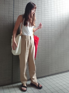 akaneさん（レディース・165cm）の夏コーディネート