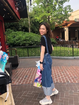 「Yeezy（イージー）のアイテム（アクセサリー）」を使った、全雯_さん（レディース・170cm）の夏コーディネート