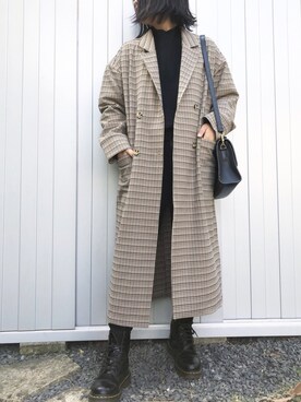 Moussy マウジー のチェスターコートを使った人気ファッションコーディネート 季節 9月 11月 Wear