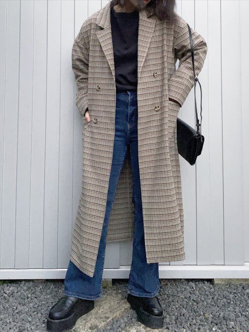 M Moussyのチェスターコートを使ったコーディネート Wear