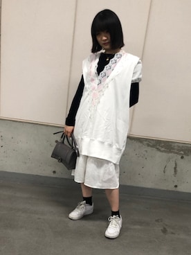 「VAQUERA（バケラ）のアイテム」を使った、yoshimofukoさん（レディース・153cm）の春コーディネート