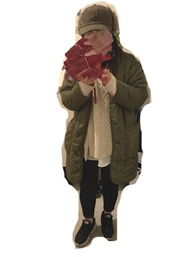 「NIKE（ナイキ）のナイキ エア マックス 95 プレミアム コントラスト ウィメンズシューズ / NIKE AIR MAX 95 PREMIUM CONTRAST（スニーカー）」を使った、hijiri🐑さん（レディース・154cm）の冬コーディネート