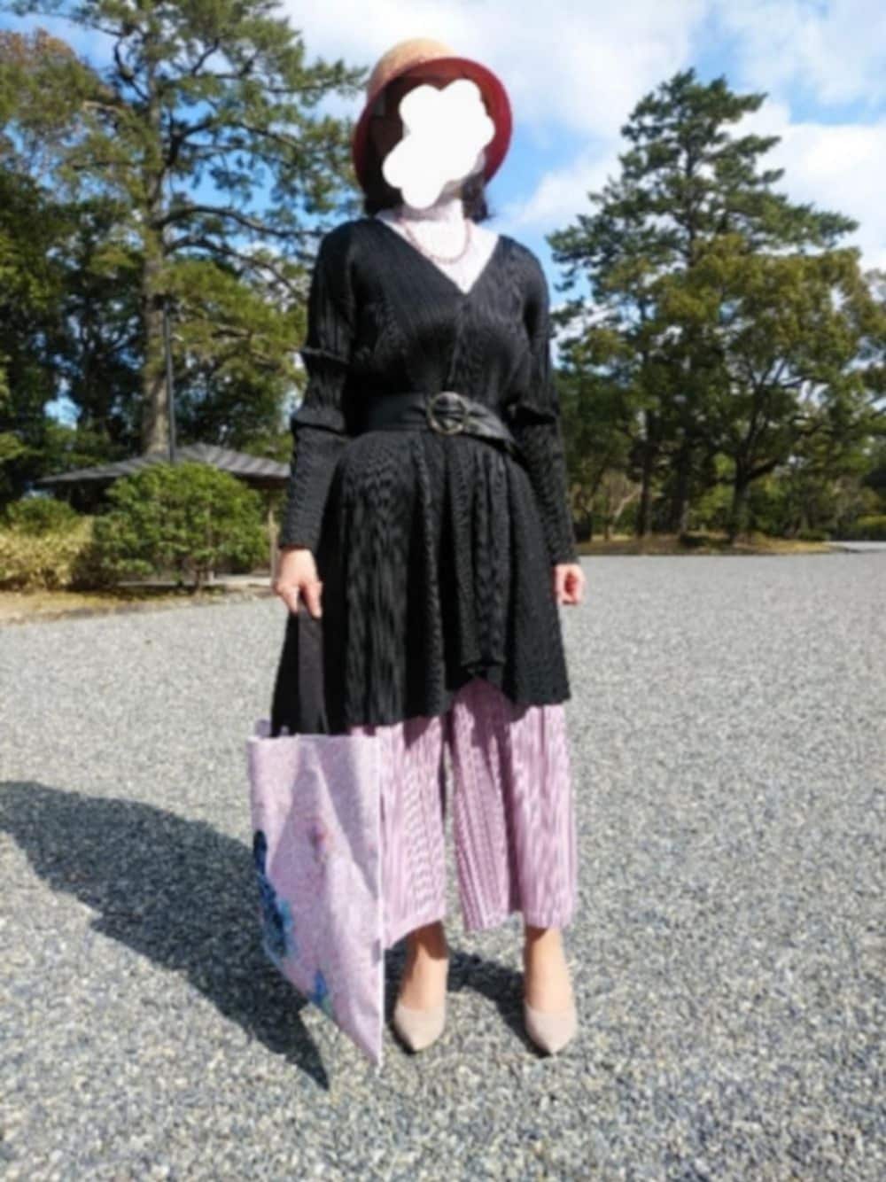 PLEATS PLEASEのチュニック（ブラック系）を使った人気ファッション