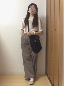 kuro_sukeさん（レディース・155cm）の夏コーディネート