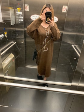 「夢展望（ユメテンボウ）のアイテム（ワンピース/ドレス）」を使った、夢眞。さん（レディース・152cm）の秋コーディネート
