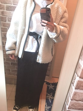 azuuuさん（レディース・160cm）の冬コーディネート