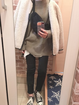 azuuuさん（レディース・160cm）の冬コーディネート