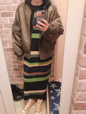 azuuuさん（レディース・160cm）の冬コーディネート