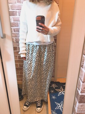 「ワッフル」｜azuuuさん（レディース・160cm）の春コーディネート