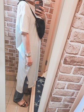 「#203（ニイマルサン）のアイテム」を使った、azuuuさん（レディース・160cm）の春コーディネート