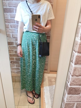 azuuuさん（レディース・160cm）の夏コーディネート