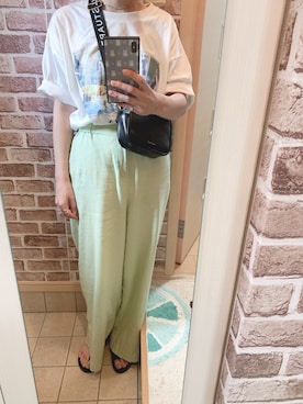 azuuuさん（レディース・160cm）の夏コーディネート