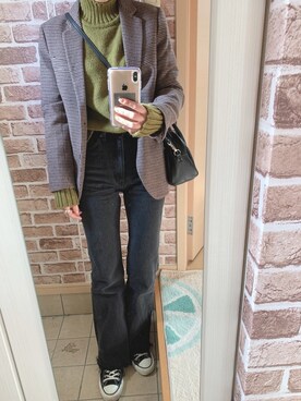 azuuuさん（レディース・160cm）の冬コーディネート