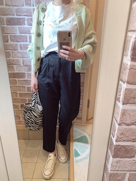 azuuuさん（レディース・160cm）の春コーディネート