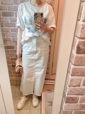 azuuuさん（レディース・160cm）の夏コーディネート