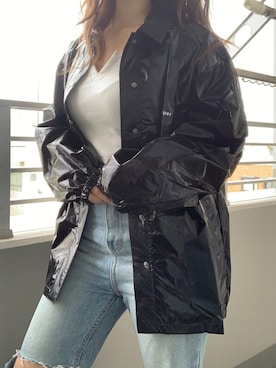 「FIG&VIPER（フィグアンドバイパー）のアイテム（その他アウター）」を使った、FIG&VIPER_WAKANOさん（レディース・157cm）の春コーディネート