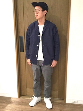 「シップスデイズ」｜川口さん（メンズ・174cm）の冬コーディネート