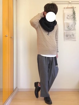 「ポールスミス」｜みっち~さん（メンズ・165cm・10代）の冬コーディネート