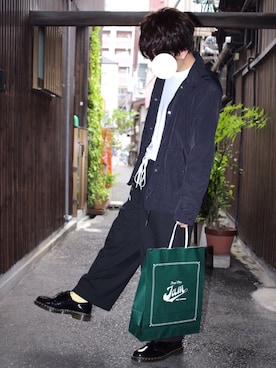「JAM（ジャム）のアイテム」を使った、みっち~さん（メンズ・165cm）の秋コーディネート