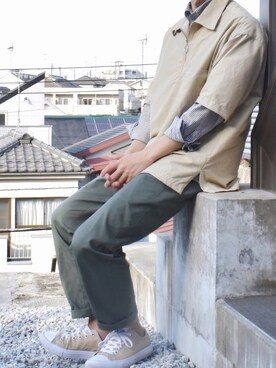 「リドム」｜「アイテム（その他）」を使った、みっち~さん（メンズ・166cm）の夏コーディネート