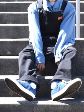「アイテム（ノーカラージャケット）」を使った、みっち~さん（メンズ・166cm・20代）の春コーディネート
