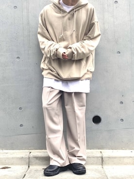 「トロエントープ」｜「アイテム（その他）」を使った、みっち~さん（メンズ・166cm）の春コーディネート