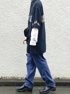 「トロエントープ」｜「アイテム（その他）」を使った、みっち~さん（メンズ・166cm）の春コーディネート