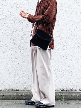 「トロエントープ」｜「アイテム（その他）」を使った、みっち~さん（メンズ・166cm）の春コーディネート