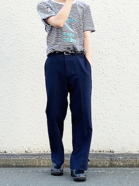 「トロエントープ」｜みっち~さん（メンズ・166cm）の夏コーディネート