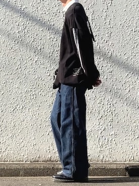 「美容師」｜「アイテム（その他）」を使った、みっち~さん（メンズ・165cm）の冬コーディネート