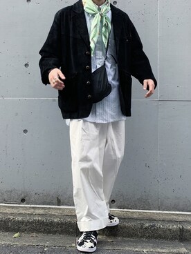 「y3」｜みっち~さん（メンズ・165cm）の春コーディネート