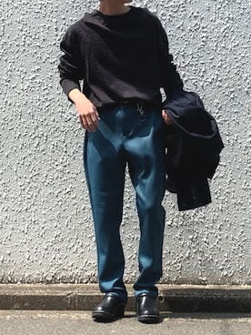 「トロエントープ」｜みっち~さん（メンズ・165cm）の春コーディネート