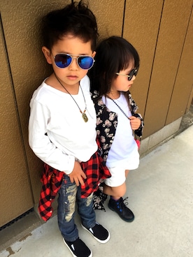 H.M.さん（キッズ・110cm）の春コーディネート